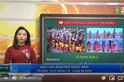 MÔN TIẾNG ANH – LỚP 7 | UNIT 9 – FESTIVALS AROUND THE WORLD/ LESSON 3: A CLOSER LOOK 2 | 9H15 NGÀY 13.04.2020 | HANOITV