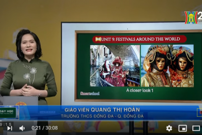 MÔN TIẾNG ANH – LỚP 7 |UNIT 9: FESTIVALS AROUND THE WORLD – LESSON 2: A CLOSER LOOK 1| 9H15 NGÀY 09.04.2020 | HANOITV